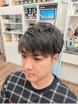 トリイ(TORII) 2ブロックマッシュショート・清潔感のある