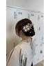 【菜花限定】ヘアアレンジ　￥5500