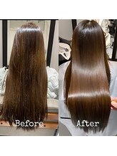 お客様のbefore&after掲載☆「とにかく美髪になりたい！」史上最高の美髪を求めるアナタに。