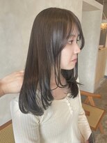 ユニカ 宇都宮(yunica)&nbsp;ダブルケアカラー/グレージュ/レイヤーカット