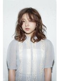 ○femme 二条○クセ毛風センターパート