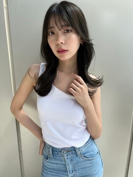 ハッチ(HACCH) 韓国風レイヤーカット髪質改善ダブルカラーハッシュカット