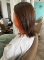 ヘアーディア みどり店(Hair...DiA)&nbsp;インナーカラー☆内側に入れる色だからこそ自分の好きな色に♪