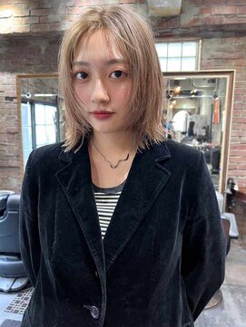 ミンクス ギンザ セントラル(MINX ginza central) 【MINX】似合わせ小顔レイヤーボブウルフ_銀座/髪質改善