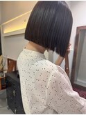 *ぱっつんボブ×髪質改善ストレート*