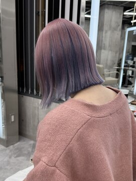 エヴァン(HEVIN) ピンク×パープル/アンブレラカラー