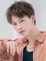 MEN'S HAIR BLEACHi 北18条店【12月5日オープン（予定）】 《BLEACHi》フェザーショートパーマ【numberA.×BLEACHi】