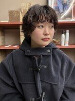フェンヘアーアイス 中目黒(Fen.hair ici)&nbsp;小顔パーマ◎ショートマッシュ×くせ毛風パーマ