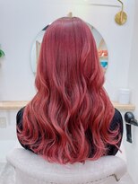 シア 新越谷店(SHEER)&nbsp;ブリーチ１回さくらピンク