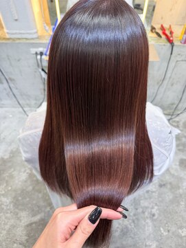 ロンド 表参道店(Lond) ◇暗めカラー/レイヤーカット/ボブ/髪質改善ストレート/表参道