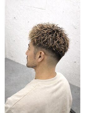 メンズ ラピス(Men's Lapis) 緩めスパイラルパーマ