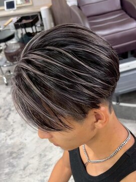 アポロ 横浜駅店(apollo) MEN’S HAIR/サーフカール/刈り上げセンターパート/ブリーチ