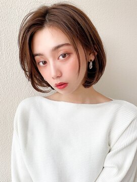エイミーバイアフロートザガーデン 浦和店(amie by afloat the garden) レイヤーボブでふんわり動くショートボブ【浦和】