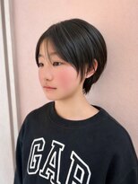 ウォーターリリー 川西店(Water Lily) 小顔見せハンサムクールショート前髪イメチェン