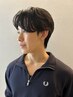 men's【沙久楽/指名限定】メンズカット+トレンドパーマ+眉カット¥13000