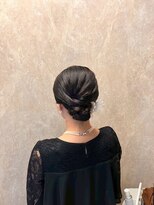 ヘアビジュー(hair bijou) シニヨン
