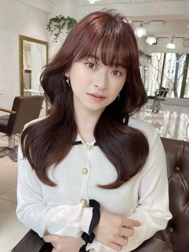 フォルテ 表参道店(FORTE) 【フォルテ千鶴】レッドブラウン韓国ハッシュカットでイメチェン