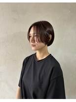 ユッカ 高槻茨木店(YUCCA)&nbsp;【 YUCCA 】大人可愛いミニボブ・/ピンクブラウン