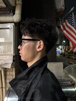 メンズシー 梅田(Men's SIE)&nbsp;テーパーフェード×ピンパーマ