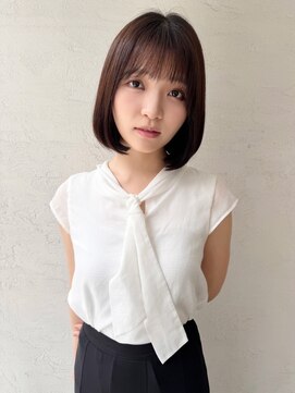 オーロ 西大寺店(ORO) ツヤ感ある王道ボブ