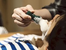 ガニメデ(GANYMEDE)の雰囲気（理容室ならではの本格シェービングをぜひ。【都島/メンズ/】）