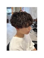 ヘアーリゾートレガロ 八尾店(Hair Resort regalo)&nbsp;八尾／柔らかなカールのマッシュショート