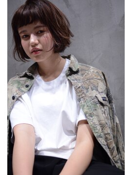 ミラバイグリーン(Mira by green) highlight bob ×baby bang #6