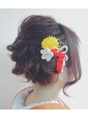 成人式ヘアセット