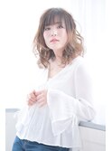 【mielhair新宿】スポンテニアス ハニーベージュ レトロショート