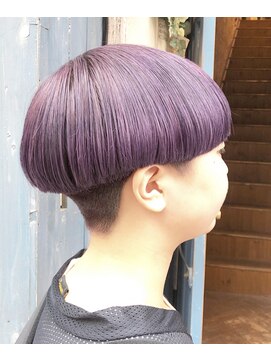 マギーヘア(magiy hair) パープルマッシュ［magiyhair西部笑］