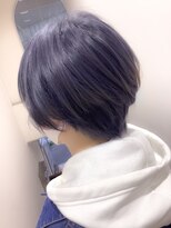 ヘアーメイク トレコローリ(hair make trecolori) 【trecolori 津田沼】グレーラベンダー