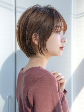 エインアンリー 表参道(AIN.ANLY.) 前髪あり大人ショートボブ20代30代40代【AIN.表参道】川原大地