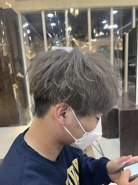 フォルテ 草薙店 草薙店 くすみグレージュ×王道束感マッシュ