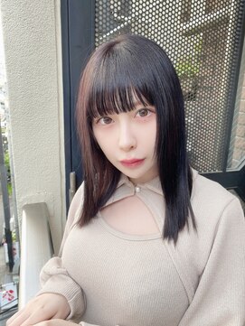 サロンドミルク 原宿(salon de MiLK) 【salon de MiLK 原宿】髪質改善×ラベンダーグレージュ