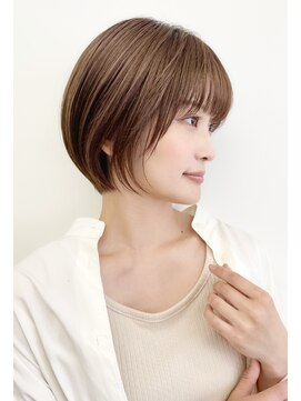 ミチオ ノザワ ヘアサロン ギンザ(Michio Nozawa HAIR SALON Ginza) 小顔似合わせカット×丸みショートボブ【瀧上丈司】