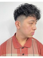 スキル(SKILL)&nbsp;スペインカール バーバー スキンフェード