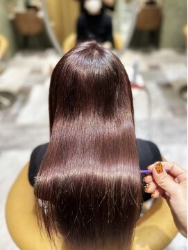 ロンド ロビン 栄(Lond robin) 【Lond robin】清水 美冴 艶髪/艶カラー/酸性縮毛矯正/髪質改善