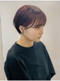 色っぽい耳掛けでショート 20代30代40代