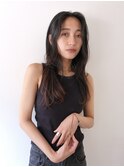 デジタルパーマゆるふわロングスタイル