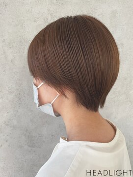 バンプ バイ ヘッドライト 用賀店(BUMP by HEADLIGHT) ブラウンベージュ×丸みショート_807S1509_2