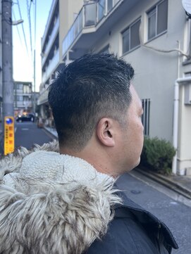 オムファミーユラグ(homme, famille raugh) ソフトモヒカン