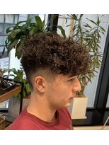 グルーマーズトウキョウ 渋谷店(GROOMER/S TOKYO)&nbsp;ブラウンスペインカール