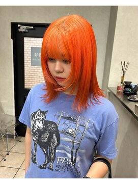 エス 天満扇町(esu) ブリーチカラー/ハイトーンカラー/暖色カラー