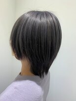 アズールサン 草加西口店(azule-sun)&nbsp;ダブルカラー,モードヘア,ダークシルバー【草加】