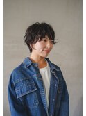 《OLTI》黒髪ショートパーマ