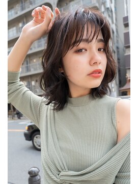 ピンク シー バイ アンジェリカ 瓢箪山2号店(PINQ she by ANGELICA) #ボブ　#ハッシュカット　#エギョモリ　#レイヤーボブ