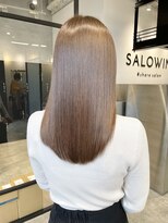 サロウィン 池袋(SALOWIN)&nbsp;ブリーチなし柔らかベージュ × 髪質改善 #314