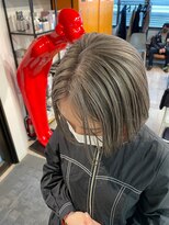 シャンプーボーイ セントラル 博多(SHAMPOO BOY central) ショート/ショートボブ/ハイライト/切りっぱなし/博多