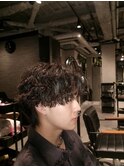 NEXTNEO【稲荷】シャドウパーマセンターパート/静岡メンズ