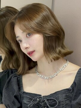 ロンドガーネット 池袋(Lond garnet) ミニウルフレイヤーカット顔周り前髪韓国ショートボブ/池袋